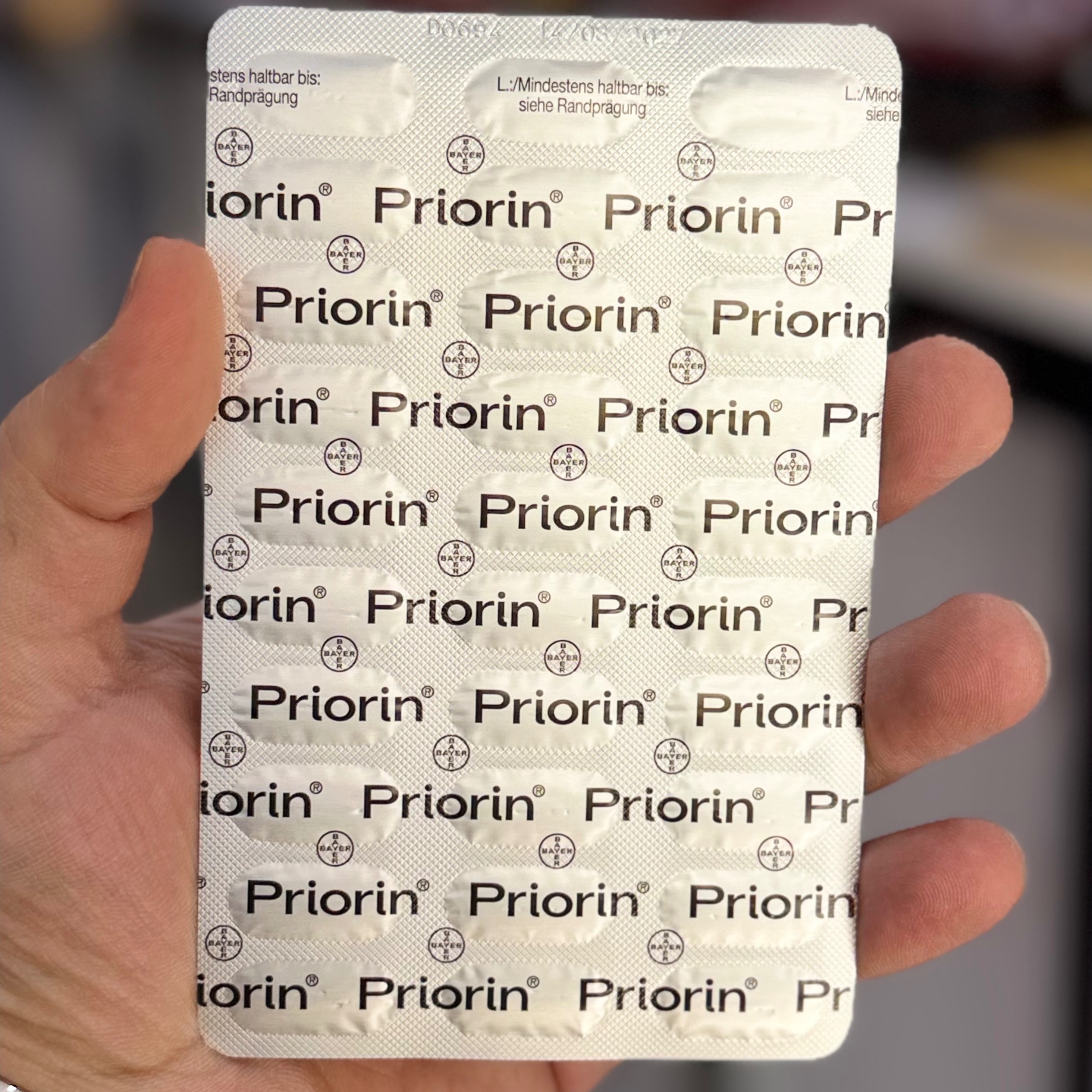 پریورین بایر المان بسته سی عددی periorin