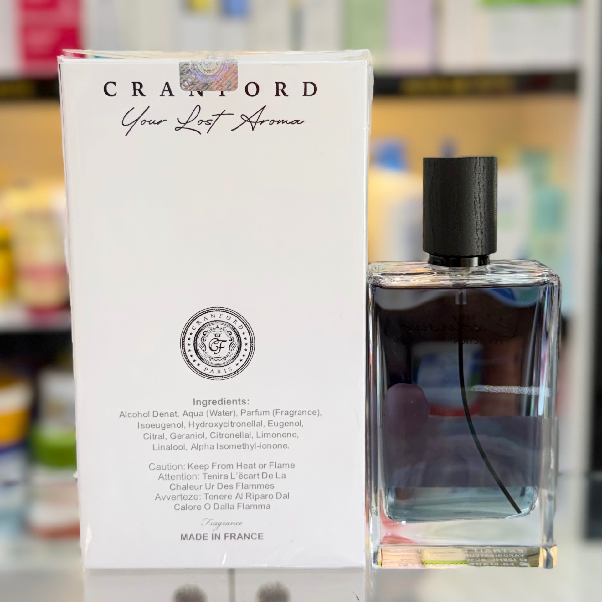 ادکلن الگانس کرانفورد the exclusive collection elegance cranford since 2014