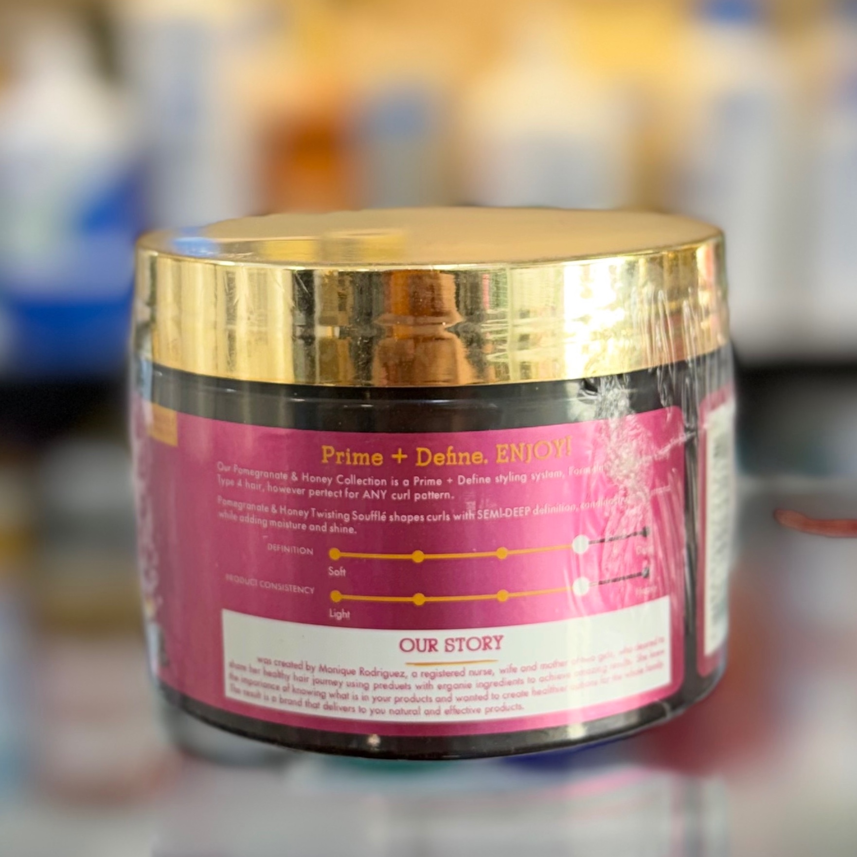  کرم موی توئیستینگ سوفله میله Mielle Pomegranate Honey Twisting 