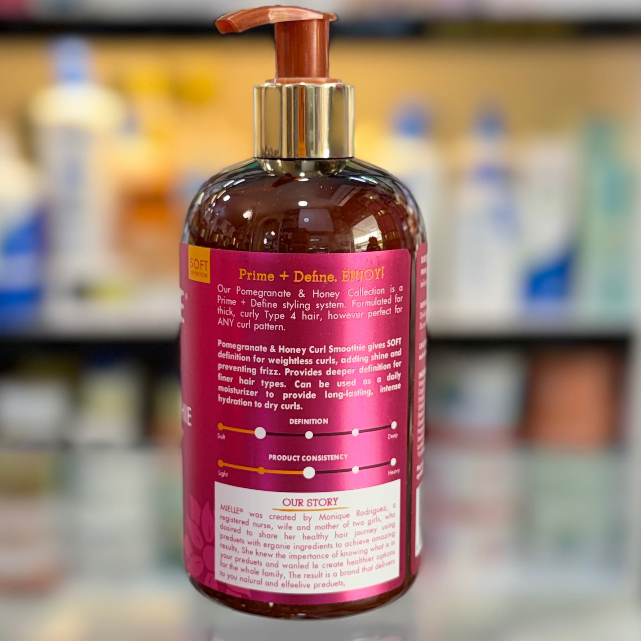 کرم‌موی فر میله mielle curl smoothie