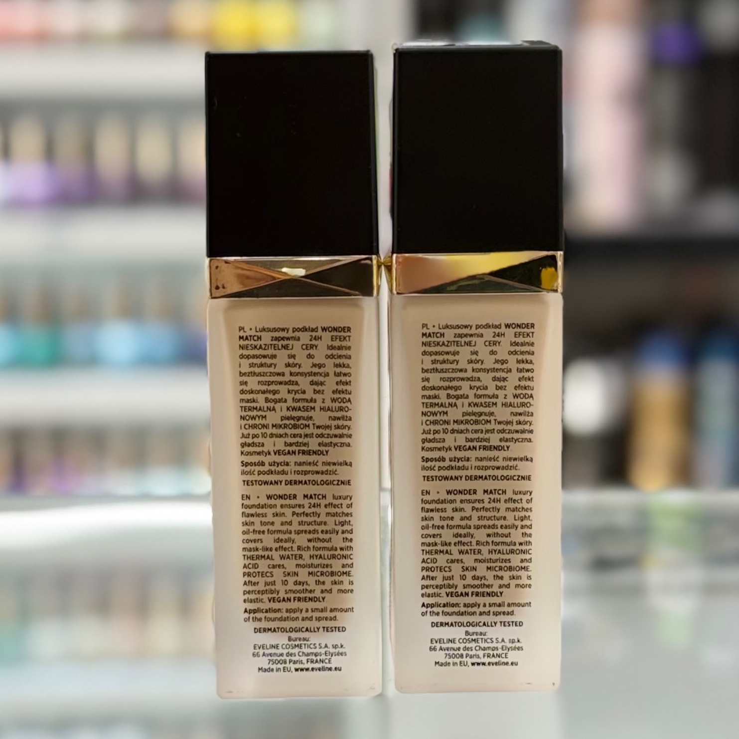 کرم پودر اولاین مدل Eveline Wonder Match Skin Absolute Perfection Foundation)