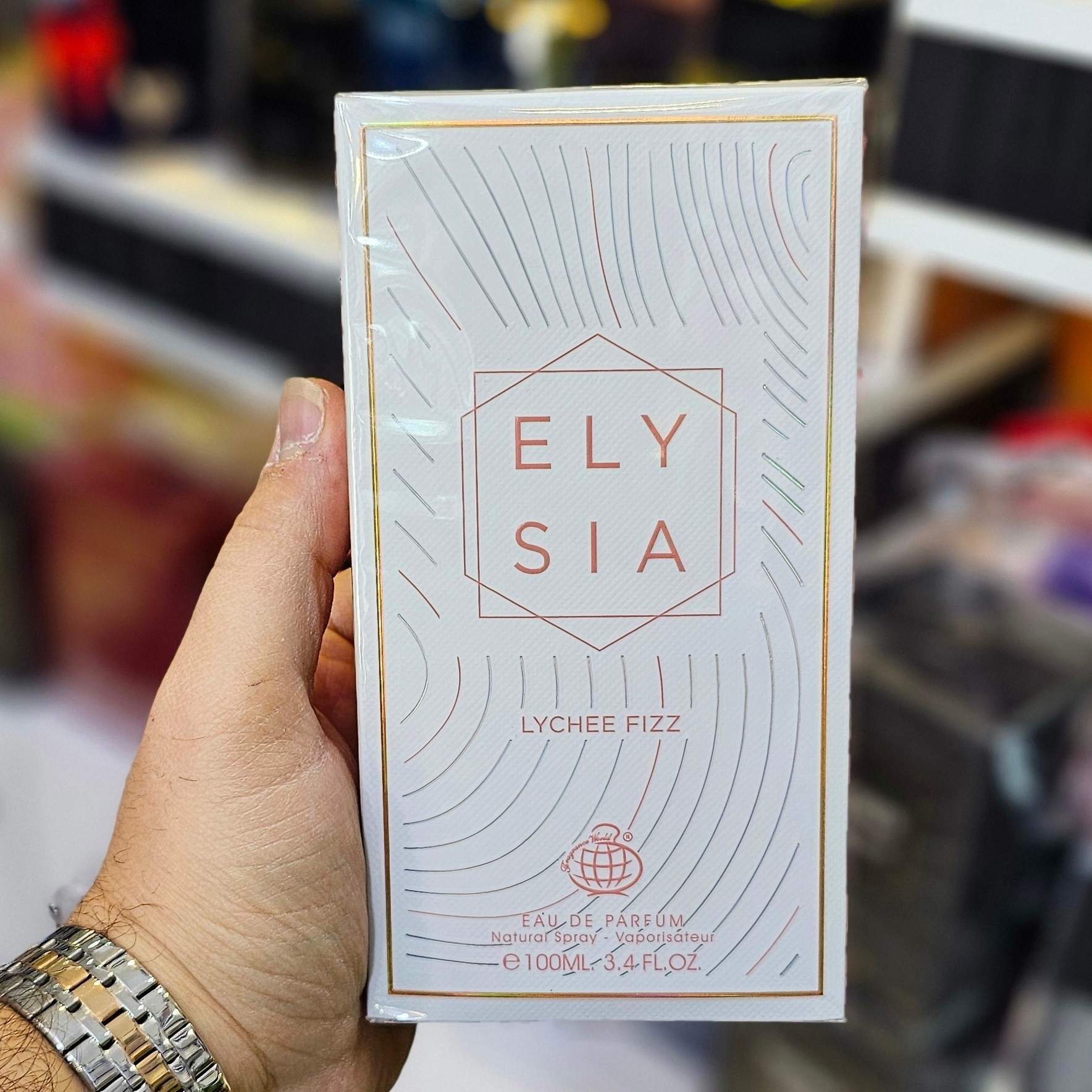 ادکلن کایلی جنر لیچی فیز فراگرانس ely sia lychee fizz fragrance