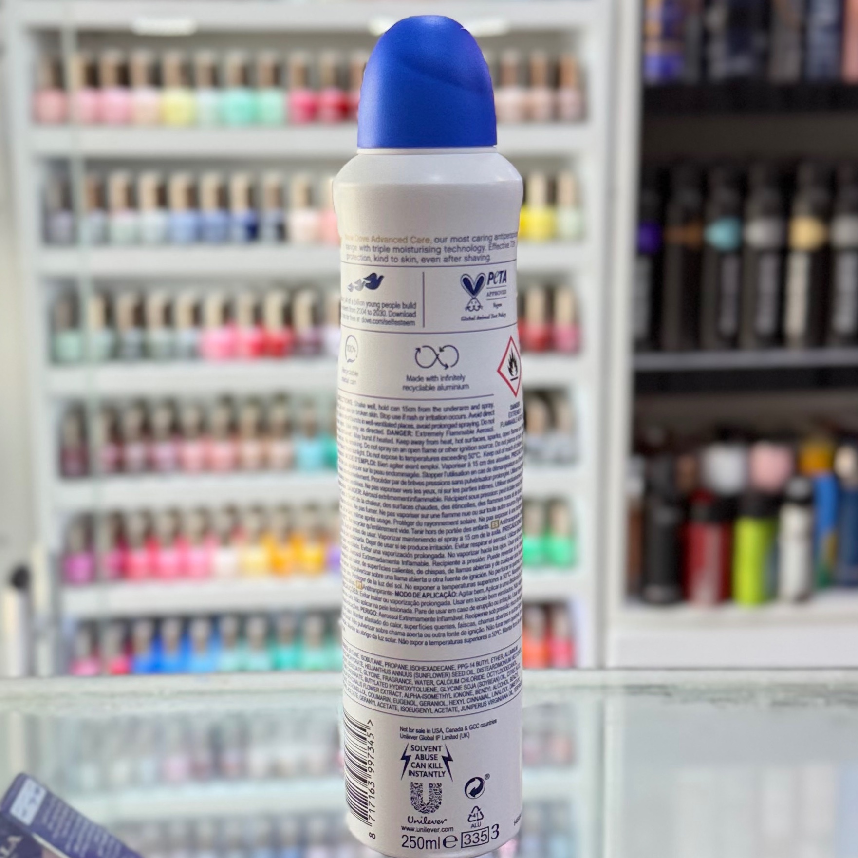 اسپری داو انگلیسی اصل dove